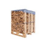 Palete de 1st de lenha especial churrasco - seca em secadores - pronta a usar - mistura de folhosas